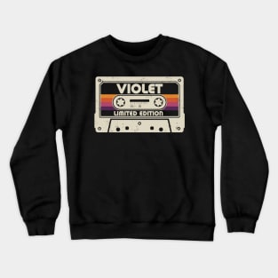 Violet Name Limited Edition Crewneck Sweatshirt